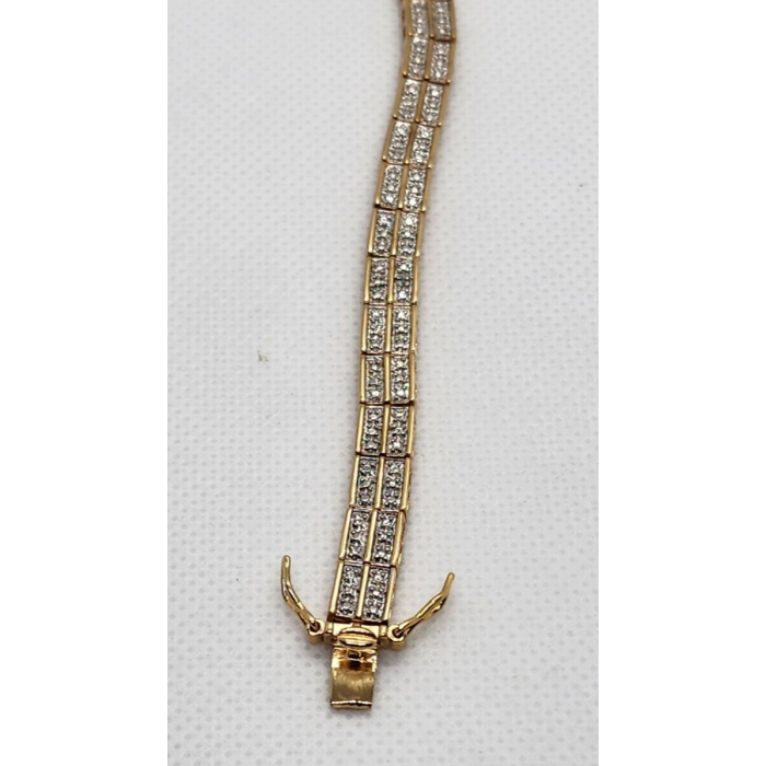 925 STERLING SILVER VERMEIL DIAMONDS 