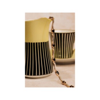 925 STERLING SILVER GOLD PLATED SAPPHIRES BRACELET