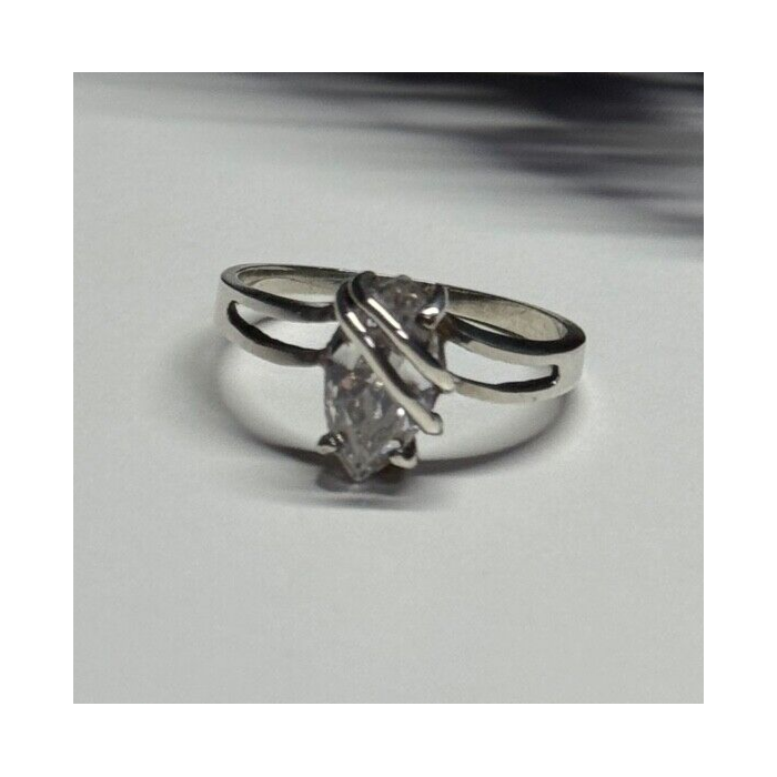 925 Sterling Silver Spinel Ring Size 8