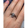 925 Sterling Silver Spinel Ring Size 8