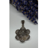 925 Sterling Silver Flower Pendant