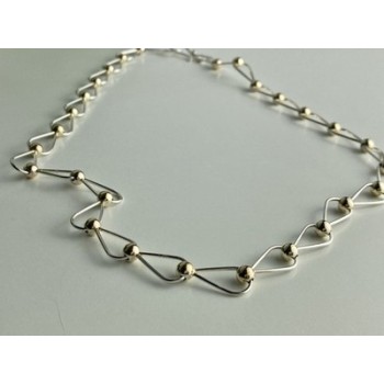 925 Sterling Silver Necklace Italy