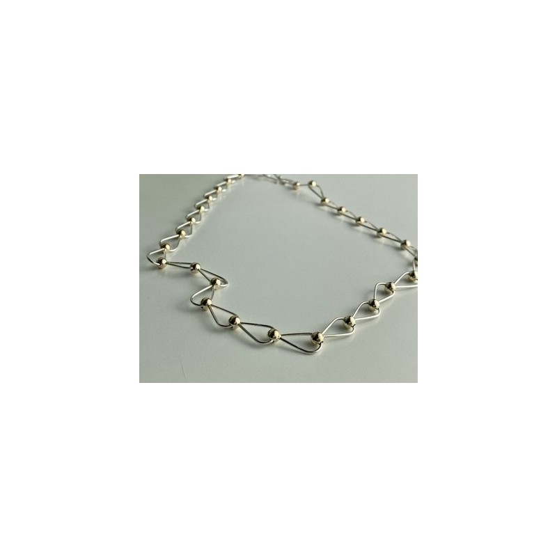 925 Sterling Silver Necklace Italy
