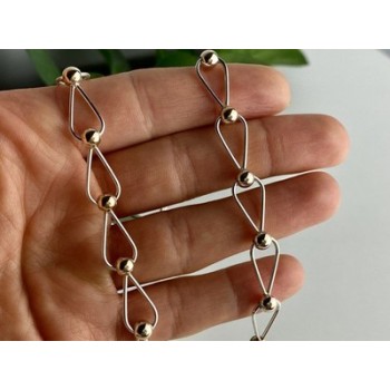 925 Sterling Silver Necklace Italy