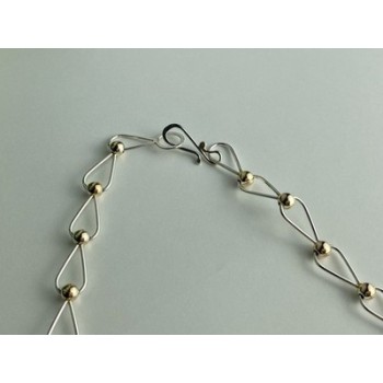 925 Sterling Silver Necklace Italy