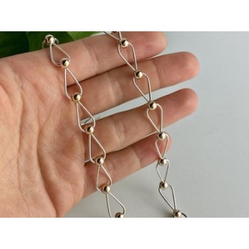 925 Sterling Silver Necklace Italy