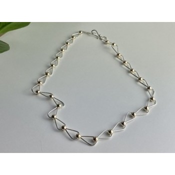 925 Sterling Silver Necklace Italy
