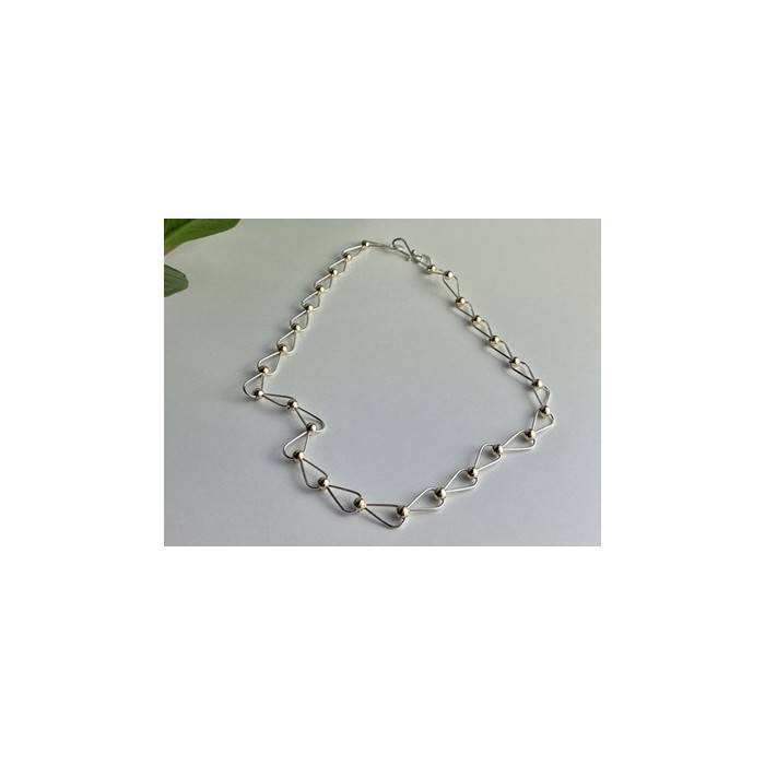 925 Sterling Silver Necklace Italy