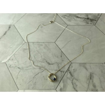 925 Sterling Silver Pearl Chain With Pendant Italy