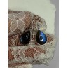 925 Sterling Silver Labradorite Earrings Length 1.2 Inch
