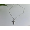 925 Sterling Silver Marcasites Chain with Cross