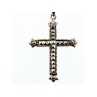925 Sterling Silver Marcasites Chain with Cross
