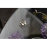 925 Sterling Silver CZ Butterfly Pendant
