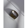 925 Sterling Silver Agate Ring Size 8