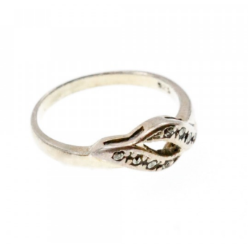 925 Sterling Silver Marcasites Ring Size 5.5