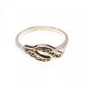 925 Sterling Silver Marcasites Ring Size 5.5