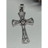925 Sterling Silver Diamond Cross