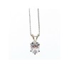 925 Sterling Silver White Tourmaline (Achroite) Chain with Pendant