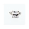 925 Sterling Silver CZ Ring Size 11.5