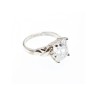 925 Sterling Silver CZ Ring Size 11.5