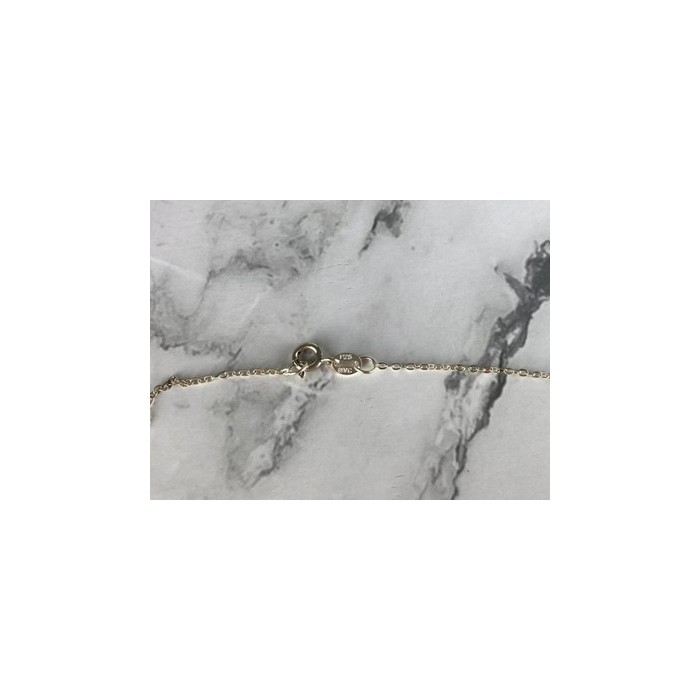 925 Sterling Silver Pearl Necklace Italy