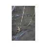 925 Sterling Silver Starfish Chain With Pendant Italy