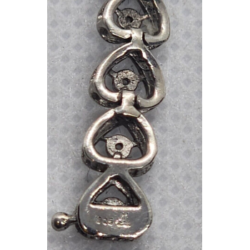 925 STERLING SILVER DIAMONDS 