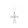 925 Sterling Silver Diamond Chain With Cross