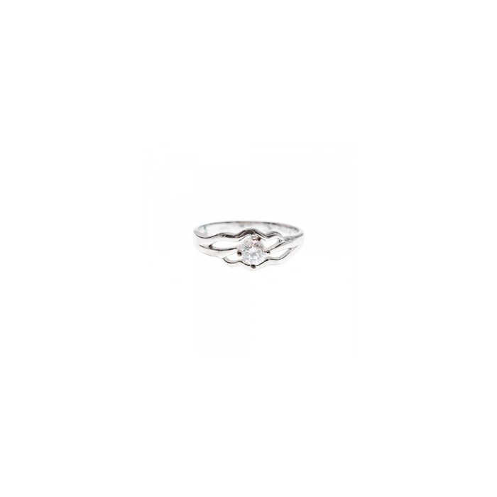 925 Sterling Silver CZ Ring Size 7