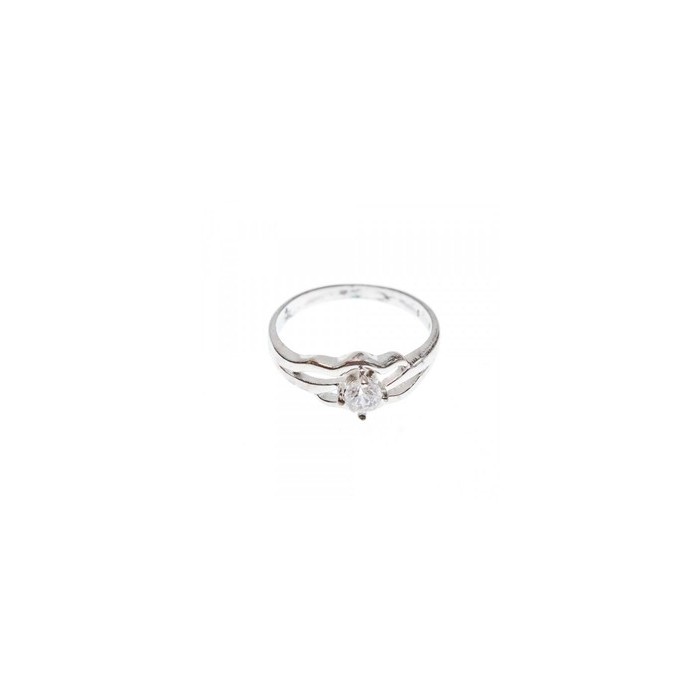 925 Sterling Silver CZ Ring Size 7