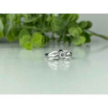 925 Sterling Silver CZ Ring Size 7