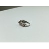 925 Sterling Silver Heliodor & White Beryl/goshenite Ring Size 7