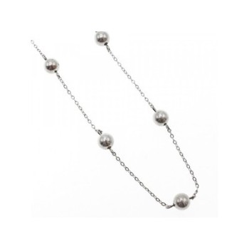 925 Sterling Silver Necklace Italy