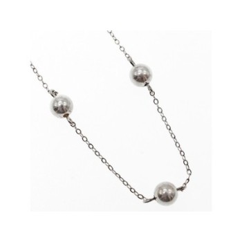 925 Sterling Silver Necklace Italy