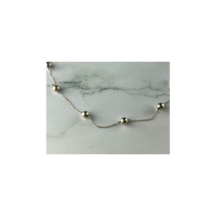 925 Sterling Silver Necklace Italy