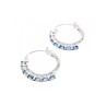 925 Sterling Silver Aquamarine Earrings