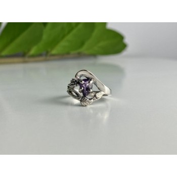 925 Sterling Silver Tanzanite Ring Size 7
