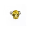 925 Sterling Silver CZ Ring Size 6.5