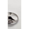 925 Sterling Silver Iolite Ring Size 8