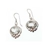 925 STERLING SILVER AQUAMARINE EARRINGS