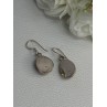 925 Sterling Silver Amber Earrings Length 1.30 Inch