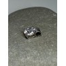 925 Sterling Silver CZ Pendant Length 11 Mm