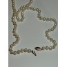 14K YELLOW GOLD FRESHWATER PEARL NECKLACE LENGTH 30 INCH