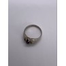 925 Sterling Silver Amethyst Ring Size 8
