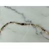 925 Sterling Silver Gold Plated Necklace Italy