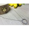 925 Sterling Silver CZ Chain With Pendant