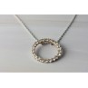 925 Sterling Silver CZ Chain With Pendant