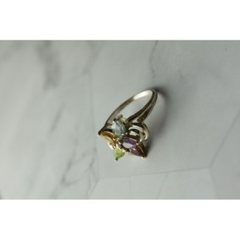925 Sterling Silver Multi Gemstones 