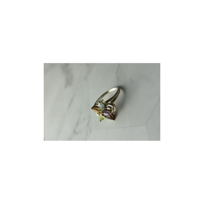 925 Sterling Silver Multi Gemstones 