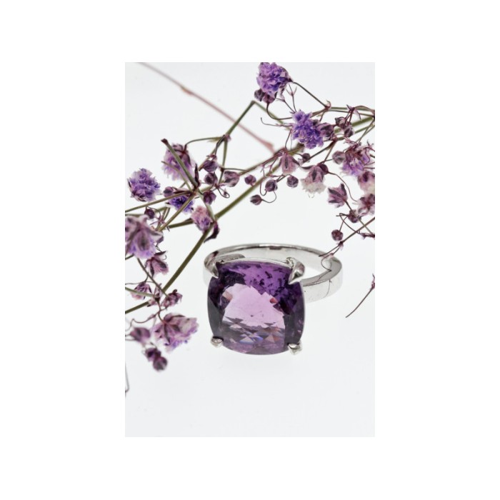 925 STERLING SILVER TOURMALINE RING SIZE 8.5